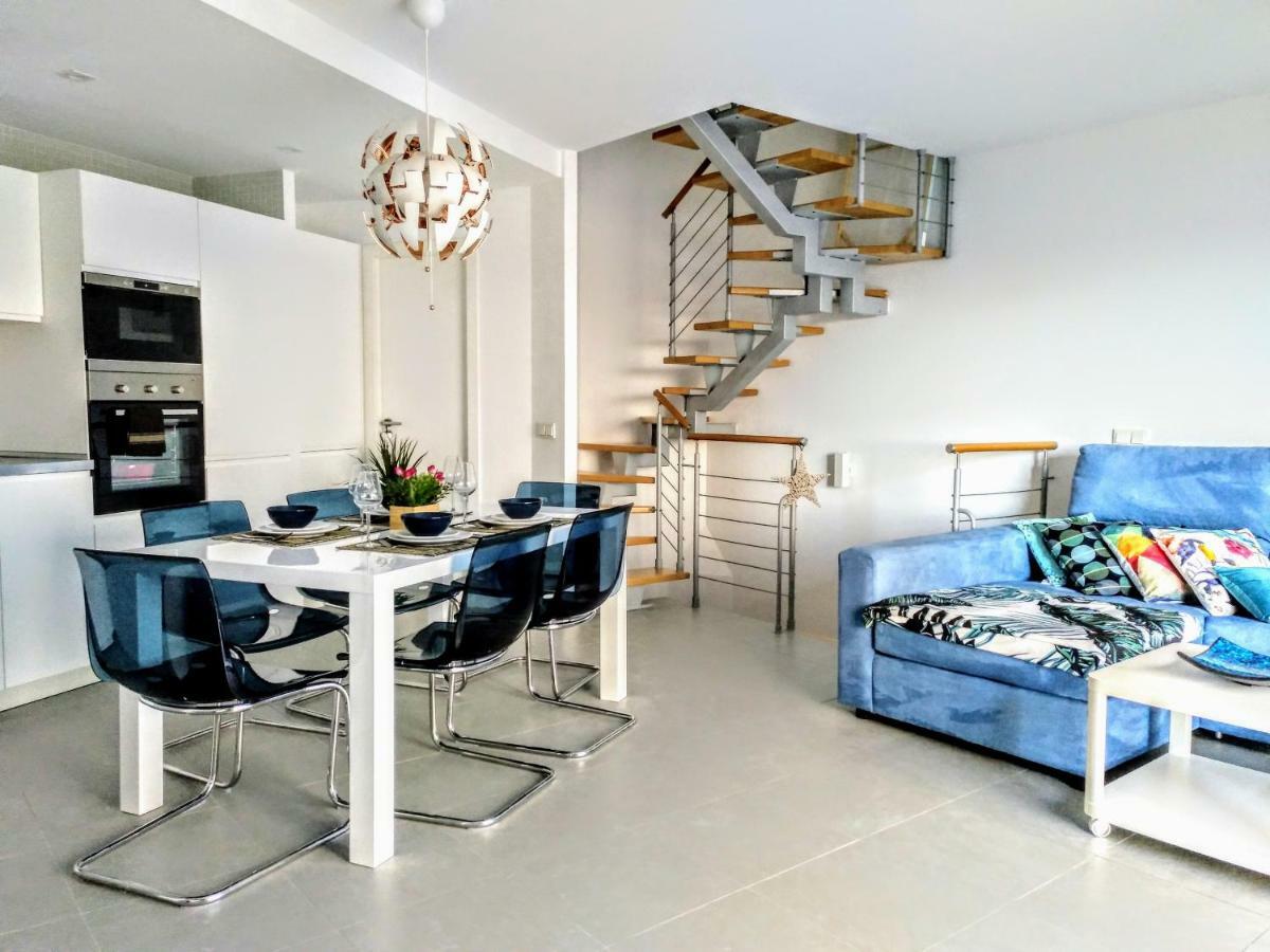 Nuevo Y Acogedor Duplex Frente Al Mar Appartement El Médano Buitenkant foto