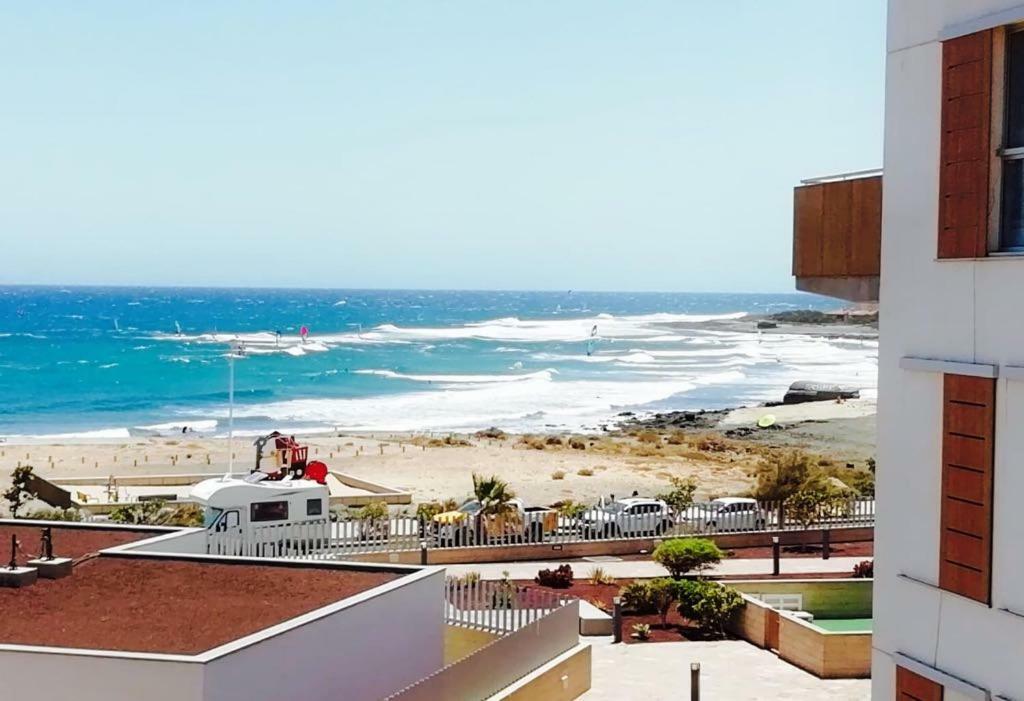 Nuevo Y Acogedor Duplex Frente Al Mar Appartement El Médano Buitenkant foto